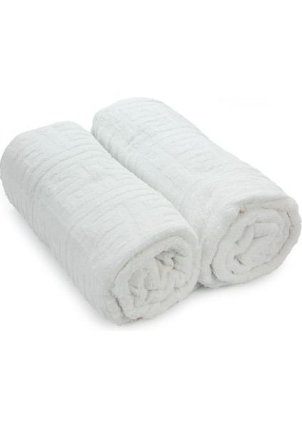 Lüks %100 Pamuk Erkek Ihram - Hac Umre Için Terletmez Dikişsiz 2 Parça Set - 110X220 cm indirimleri