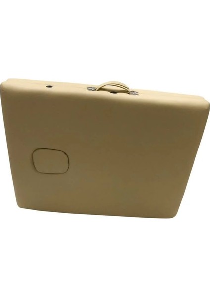 Masaj Masası Bej | Ahşap Ayaklı, Ayarlanabilir Yükseklik, Taşıma Çantalı GM-201 fırsatları