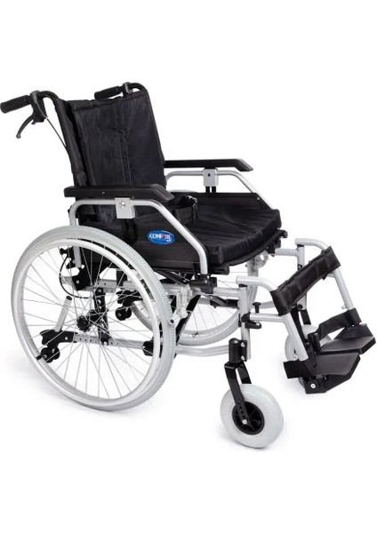 Tekerlekli Sandalye | Geniş Oturumlu, Hafif Alüminyum Gövde, Quick Release Tekerlekli Dm-Strong 50 cm