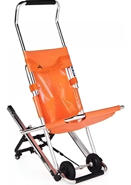 Hasta Tahliye Sedyesi | Katlanabilir Alüminyum Gövde, Paletli Merdiven Iniş Sistemi, 159 kg Taşıma Kapasiteli