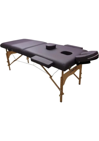 Masaj Masası Mor | Ahşap Ayaklı, Ayarlanabilir Yükseklik, Taşıma Çantalı GM-201 fiyatları