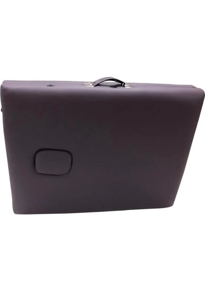 Masaj Masası Mor | Ahşap Ayaklı, Ayarlanabilir Yükseklik, Taşıma Çantalı GM-201 modelleri