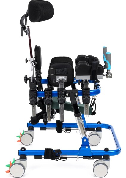 Pediatrik Walker Yürüteç | Çift Yönlü Kullanım, Ayarlanabilir Aksesuar ve Yükseklik DY049146L(2) fırsatları