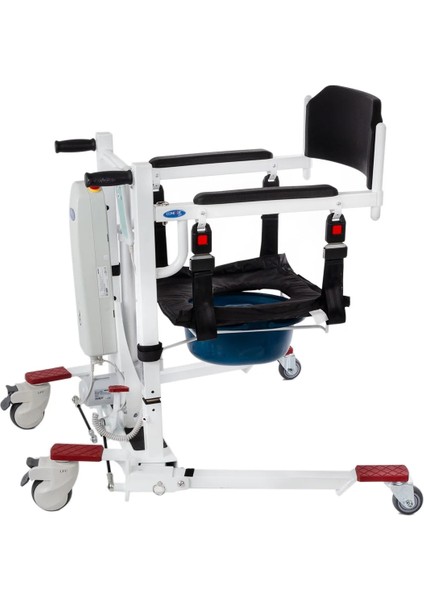 Portatif Hasta Transfer Lifti | Motorlu Kaldırma-Indirme, Demonte Tasarım, Şarjlı Batarya, Wc-Banyo Uyumlu DM-190U New fırsatları