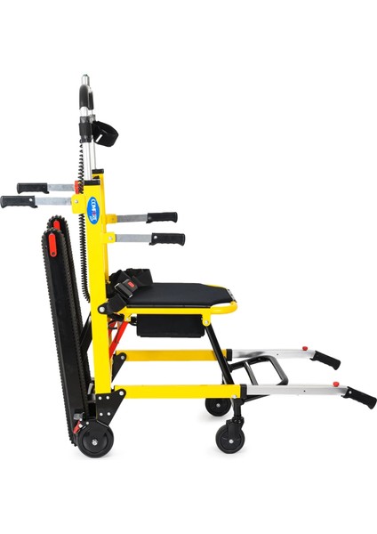 Airgo Merdiven Inme Çıkma Cihazı | Motorlu, Akülü, Paletli Sistemli Transfer Aracı