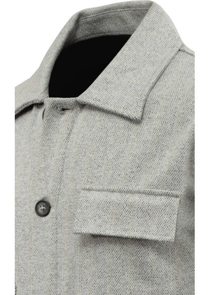 Erkek Kışlık Kumaş Hırka Noktalı Desenli Klasik Kalıp - 5233G modelleri