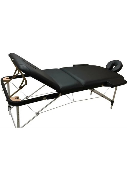 Masaj Masası Siyah | Alüminyum Ayaklı, Ayarlanabilir Yükseklik, Taşıma Çantalı GA-305 modelleri