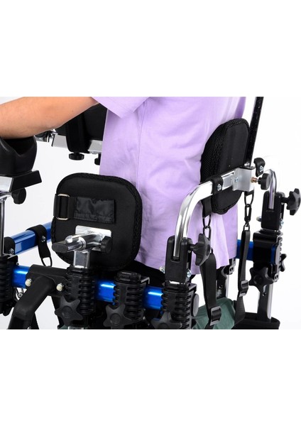 Pediatrik Walker Yürüteç | Çift Yönlü Kullanım, Ayarlanabilir Aksesuar ve Yükseklik DY049146L(2)