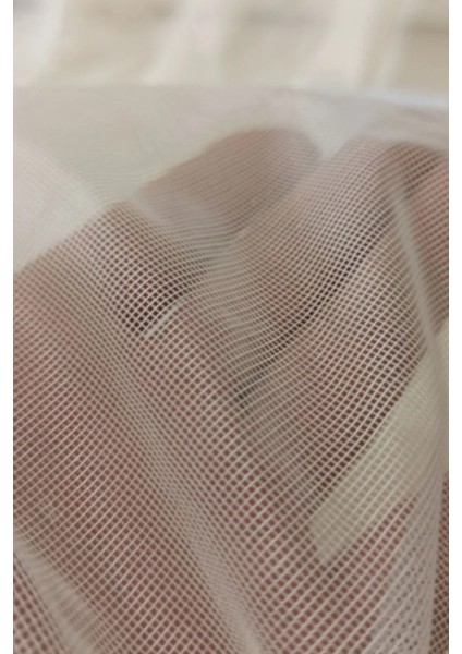 Krem Düz Tül Perde, Sık Pile, Düz, Sade, Tül Perde, Kornişli, Kırışmaz, Ütü Istemez indirimleri