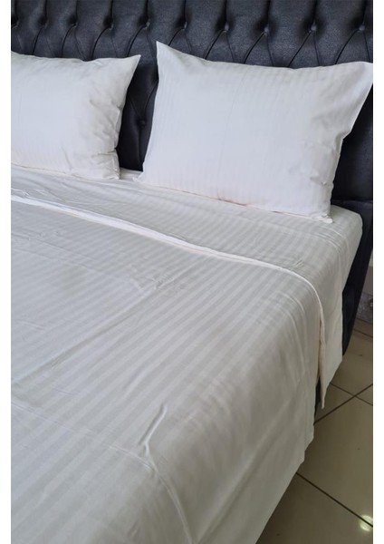 Satin Zarif Armürlü Çift Kişilik Nevresim Takımı Krem modelleri