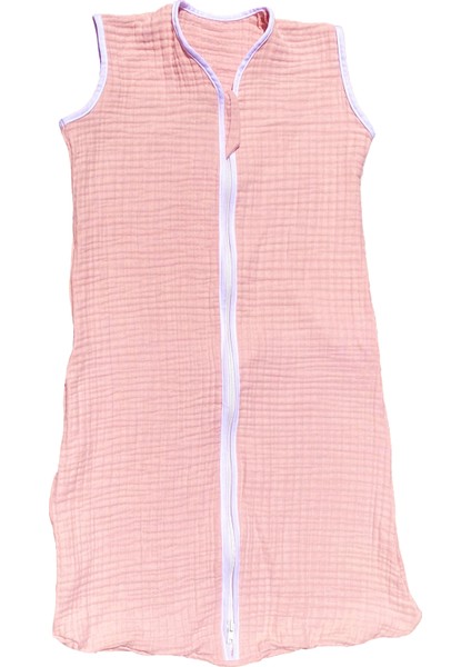 , 6-18 Ay,ürün Boyu 85CM, Yazlık ve Mevsimlik 4 Kat Müslin Kumaş Bebek Çocuk Torba Uyku Tulumu Pembe fiyatları