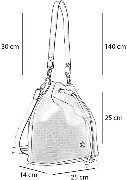 Çapraz Askılı Kadın Çanta Çivit-Somon Us23260