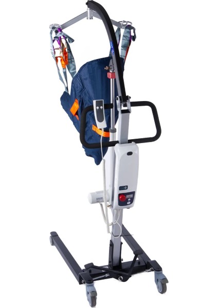 Hasta Transfer Lifti | 150 kg Taşıma Kapasiteli, Kompakt Tasarım, 8000N Motorlu, Manuel Acil Indirmeli DM-190 Compact fiyatları