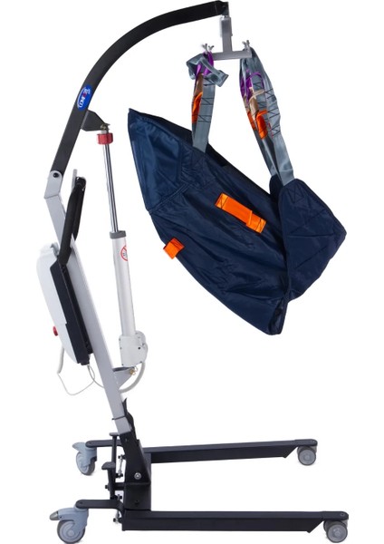 Hasta Transfer Lifti | 150 kg Taşıma Kapasiteli, Kompakt Tasarım, 8000N Motorlu, Manuel Acil Indirmeli DM-190 Compact fırsatları