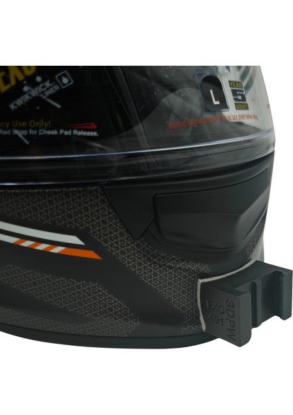Scorpion Exo 491 Kask Uyumlu Aksiyon Kamera Çene Bağlantı Aparatı Seti Chin Mount