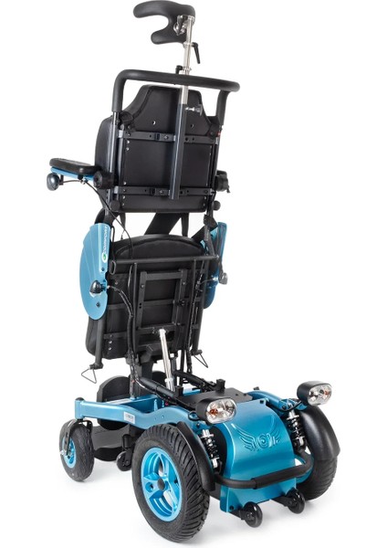 Ayağa Kaldıran Akülü Tekerlekli Sandalye | 2X450W Motor, Havalı Tekerlekli, Emniyet Kemerli, Joystick Kontrollü LY-ESB240 Angel fırsatları