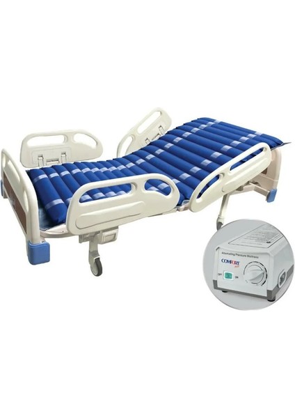 Havalı Yatak | Boru Tipi, Ayarlanabilir Basınç Motorlu, Dalgalı Şişme Sistemi Dm-46