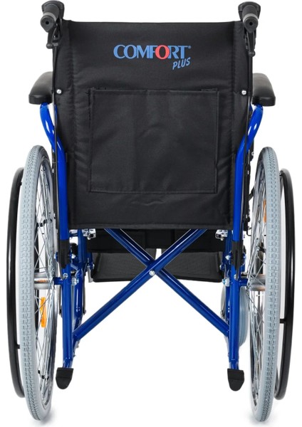 Tekerlekli Sandalye | 40 cm Oturma Genişliği, Refakatçi Frenli, Çelik Gövde, DM-312 fırsatları