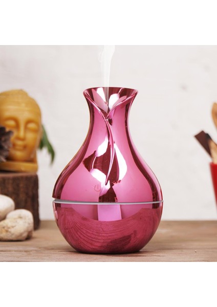 Koyu Pembe Mini Aroma Difüzörü (Nemlendirici