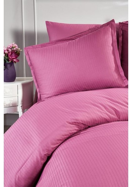 Satin Zarif Armürlü Çift Kişilik Nevresim Takımı Mürdüm modelleri