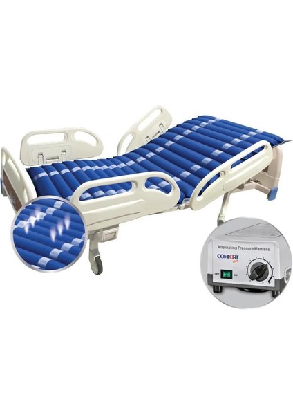 Havalı Yatak | Boru Tipi Ventilasyonlu, Ayarlanabilir Basınç Motorlu, Sessiz Sistem Dm-45