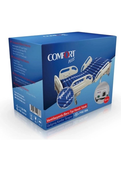 Havalı Yatak | Boru Tipi Ventilasyonlu, Ayarlanabilir Basınç Motorlu, Sessiz Sistem Dm-45 fiyatları