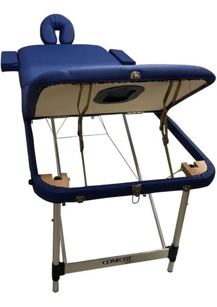 Masaj Masası Mavi | Alüminyum Ayaklı, Ayarlanabilir Yükseklik, Taşıma Çantalı GA-305 fiyatları