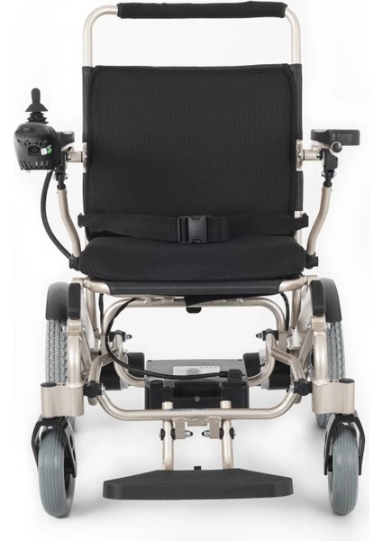 Akülü Tekerlekli Sandalye | Katlanabilir Alüminyum Gövde, Lityum Bataryalı CR-6012 Large fiyatları