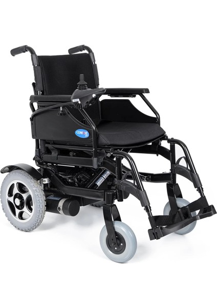 Akülü Tekerlekli Sandalye | Katlanır Alüminyum Şase 2x340W Motor Joystick Kontrol Tiger