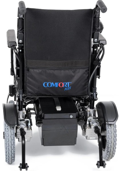 Akülü Tekerlekli Sandalye | Katlanır Alüminyum Şase 2x340W Motor Joystick Kontrol Tiger