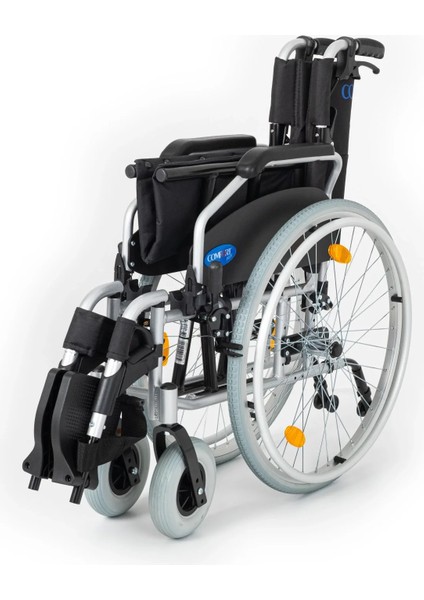 Tekerlekli Sandalye | Alüminyum Şase, Katlanabilir Gövde, Quick Release Tekerlekli DM-313