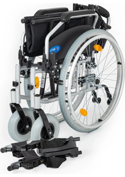 Tekerlekli Sandalye | Alüminyum Şase, Katlanabilir Gövde, Quick Release Tekerlekli DM-313