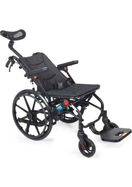 Tekerlekli Sandalye | Yatarlı Sırtlık, Amortisörlü 20" Teker, 46 cm Oturma Genişliği KY9006LG-20 indirimleri