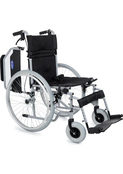 Tekerlekli Sandalye Beyaz | 45 cm Oturma Genişliği, Alüminyum Gövde, Refakatçi Frenli, Sırt Kırılmalı DM-321 indirimleri