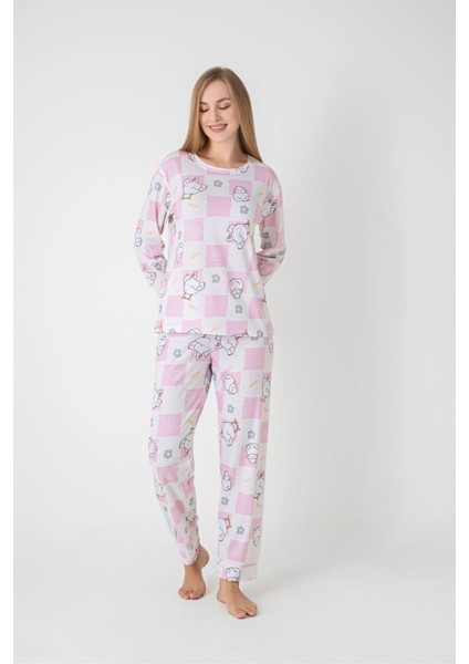 Uzunkollu Kadın Pamuklu Pijamatakımı fiyatları