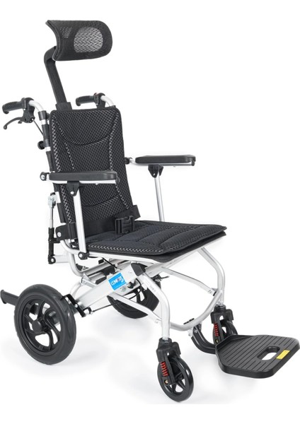 Tekerlekli Sandalye | Yatarlı Sırtlık, 46 cm Oturma Genişliği, Amortisörlü Alüminyum Gövde KY9006LG-12 modelleri