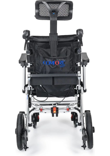 Tekerlekli Sandalye | Yatarlı Sırtlık, 46 cm Oturma Genişliği, Amortisörlü Alüminyum Gövde KY9006LG-12 indirimleri