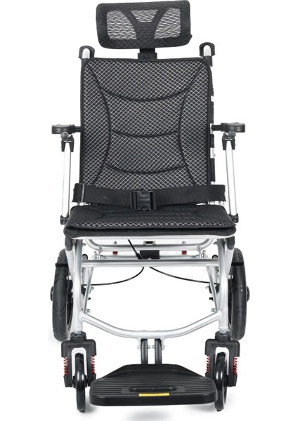 Tekerlekli Sandalye | Yatarlı Sırtlık, 46 cm Oturma Genişliği, Amortisörlü Alüminyum Gövde KY9006LG-12