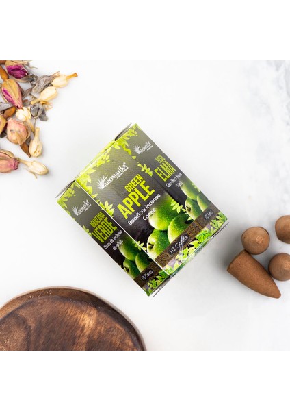 Yeşil Elma Aromalı Geri Akışlı Şelale Tütsü fiyatları