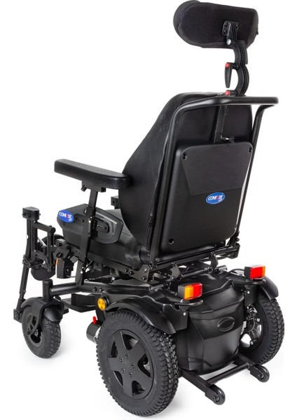 Akülü Tekerlekli Sandalye | Elektrikli Tilt ve Sırt Yatma Özellikli, 2X450W Motor, Pu Dolgu Tekerlekli DM-450 Panther fiyatları