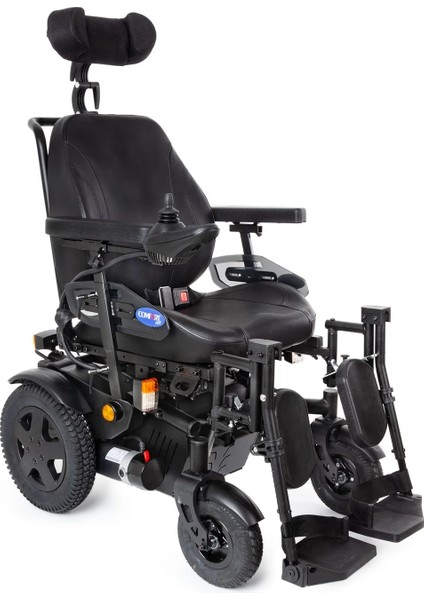 Akülü Tekerlekli Sandalye | Elektrikli Tilt ve Sırt Yatma Özellikli, 2X450W Motor, Pu Dolgu Tekerlekli DM-450 Panther modelleri