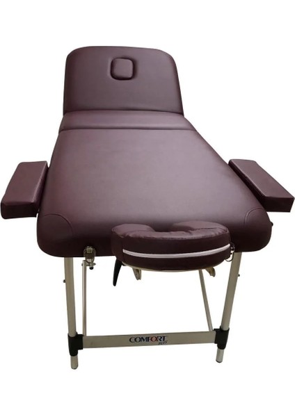 Masaj Masası Bordo | Alüminyum Ayaklı, Ayarlanabilir Yükseklik, Taşıma Çantalı GA-305 fiyatları