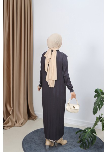 Saç Örgülü Merserize Elbise indirimleri