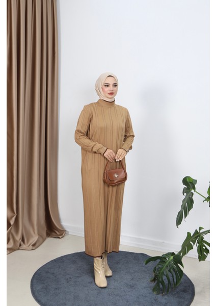 Saç Örgülü Merserize Elbise fiyatları