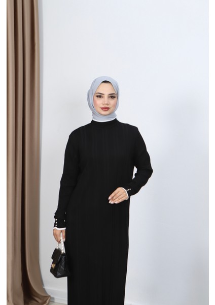 Saç Örgülü Merserize Elbise modelleri