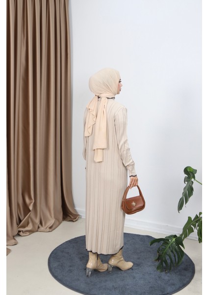 Saç Örgülü Merserize Elbise indirimleri