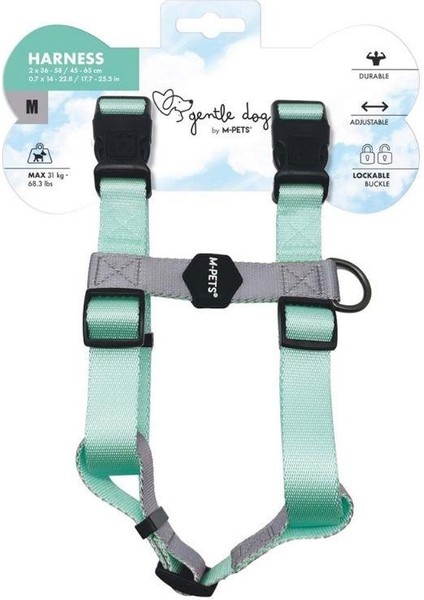 Gentle Köpek Göğüs Tasması Yeşil M