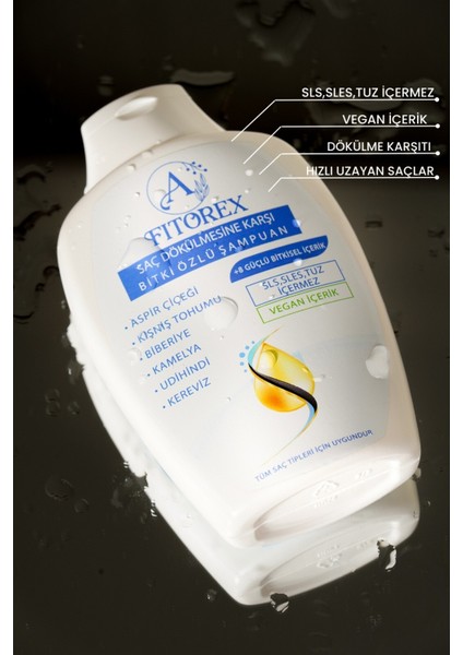 Saç Dökülmesine Karşı Doğal ve Bitkisel Çözüm: Paraben, Sls, Sles, Tuz Içermeyen, Parfümsüz Vegan Şampuan