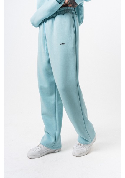 Erkek Respire Yazı Detaylı Basic Baggy Eşofman Altı Bebe Mavi fırsatları