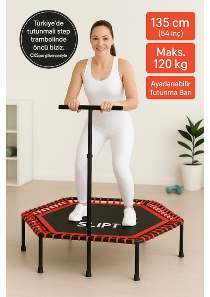 135 cm ''(54 Inç) Tutmalı Step Trambolin